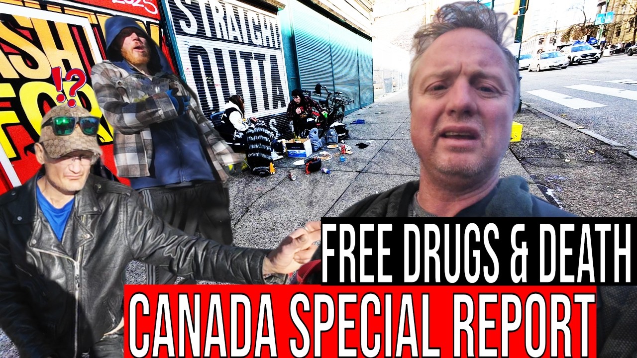 Я расследую наркоэпидемию в Канаде. Бесплатные наркотики и смерть.