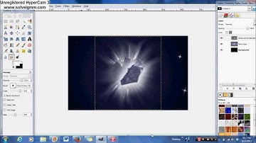 make a exploding planet (with gimp)