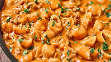 I have never eaten such delicious creamy pasta! Easy, quick and very tasty