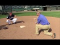 Practice Like The Pros: Braves catcher Tyler Flowers teaches how to frame pitches