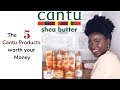 Best 5 Cantu Shea Butter Products | 4C Hair | Kenny Olapade