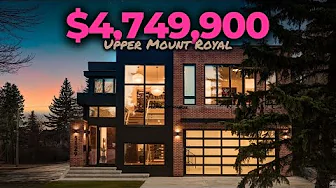 Inside a $4,749,900 Modern Masterpiece in Calgary's Iconic Upper Mount Royal! - Million Dollar Tours