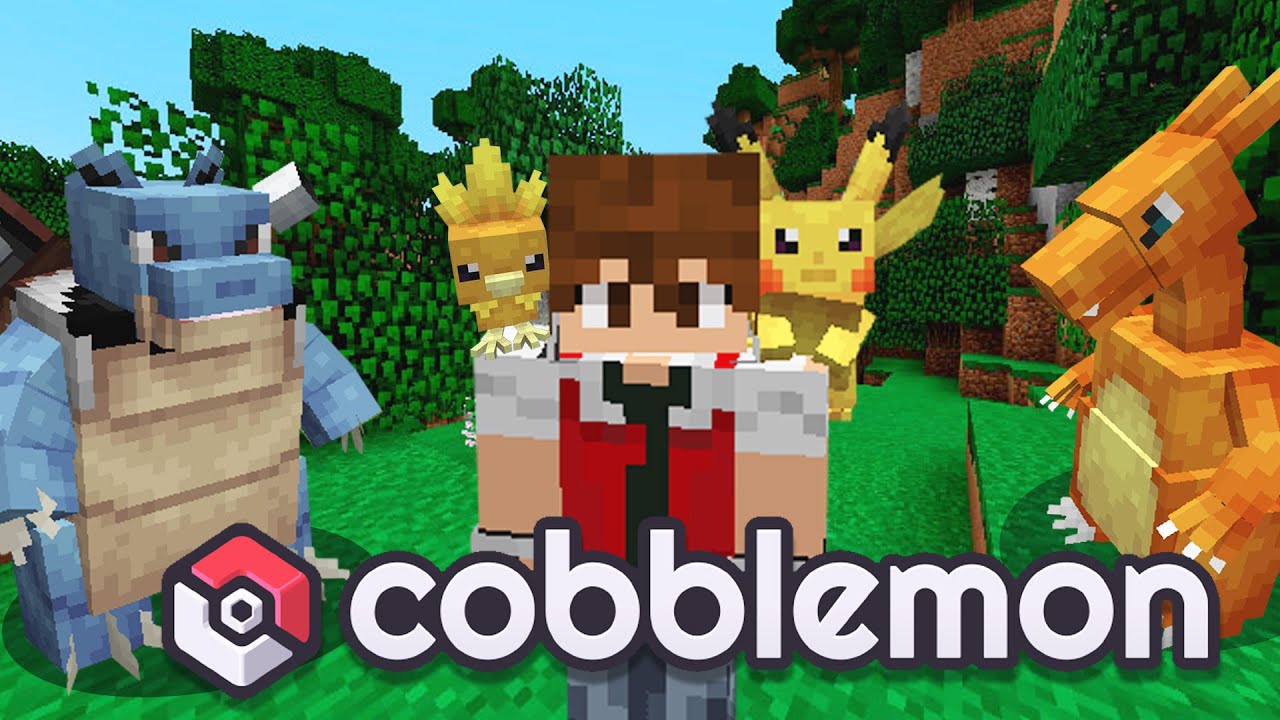 ❌COBBLEMON X PIXELMON [MINECRAFT] (parte 2) . . . . . . #pokemon #mine