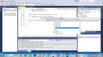 050 - L - C# ComboBox FontChanged Events