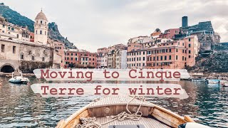 Moving to Cinque Terre for winter || 2nd Lockdown in Italy