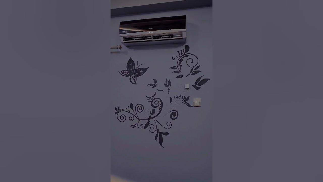 First ever wall painting done 😭🫣🫀 YouTube