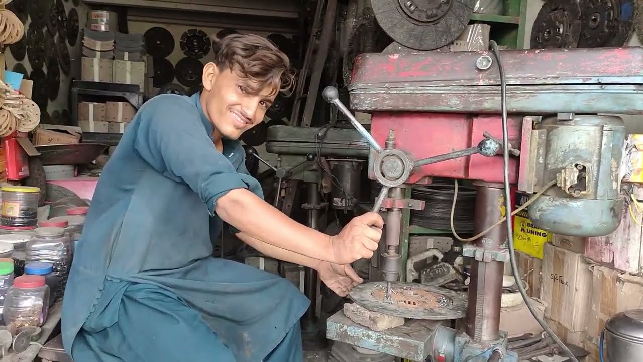 Amazing Technique of Clutch Plate Restoration | Rebuilding Old Clutch