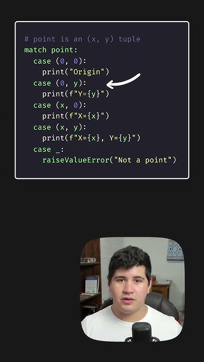 NEW in Python 3.10 Match Case statement | Python Learning 7 - YouTube
