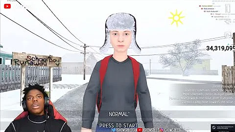 IShowSpeed Plays SchoolBoy Runaway