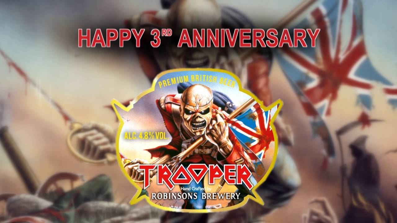 Iron Maiden - Happy 3rd Anniversary TROOPER - YouTube