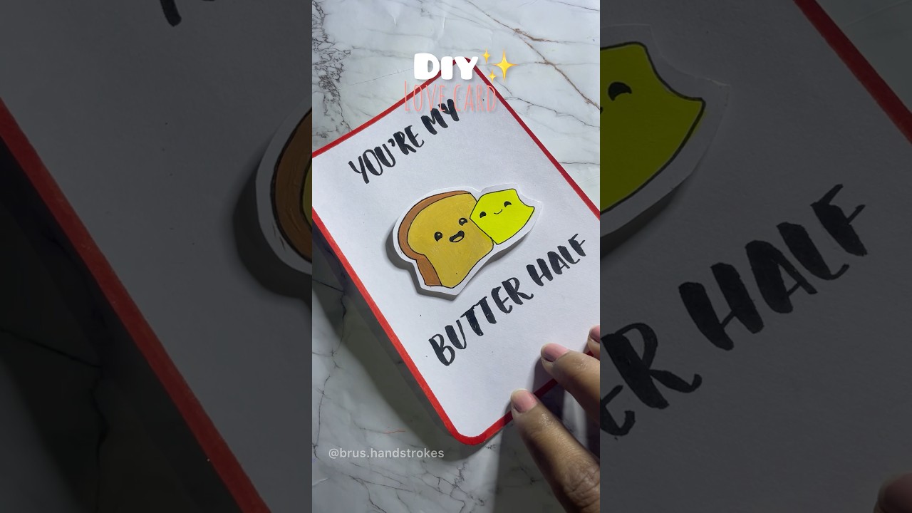 💌 DIY Love Card | Easy Handmade Card for Someone Special 💕