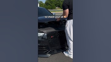and maybe clean your engine bay too 🫣 #audi #audis5