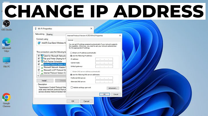 How to Change IP Address on Windows 11