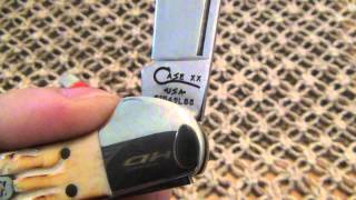 Knife Info : How To Read W.R CASE & SONS Knife Markings...