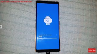How to update Android on Samsung Galaxy Note 8 smartphone. Full HD 1080p screenshot 2