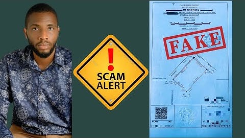 IS YOUR LAND DEAL LEGITIMATE? Survey Plan Secrets You NEED to Know In Nigeria⚠️