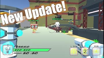 Unity Photon Multiplayer FPS "ROBOT-BLITZ v0.6.5": sfxs added and UI update