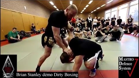M.D.S. stage en belgique - Brian Stanley Démo Dirty boxing