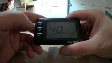 Key-Disp Battery Meter Reprogramming