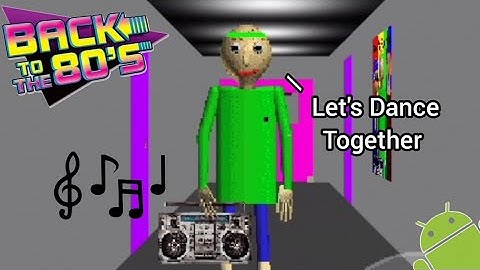 (Baldi Went Back in Time in the 80s👀) - Baldi