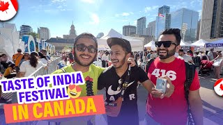 Taste of India 2022 | Indian Food Festival in Toronto by Logical Bakwas 8,987 views 1 year ago 9 minutes, 43 seconds