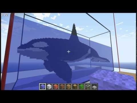 MineCraft 1.4.6 Ocean Life, Coral Reefs, Sharks, Whales 
