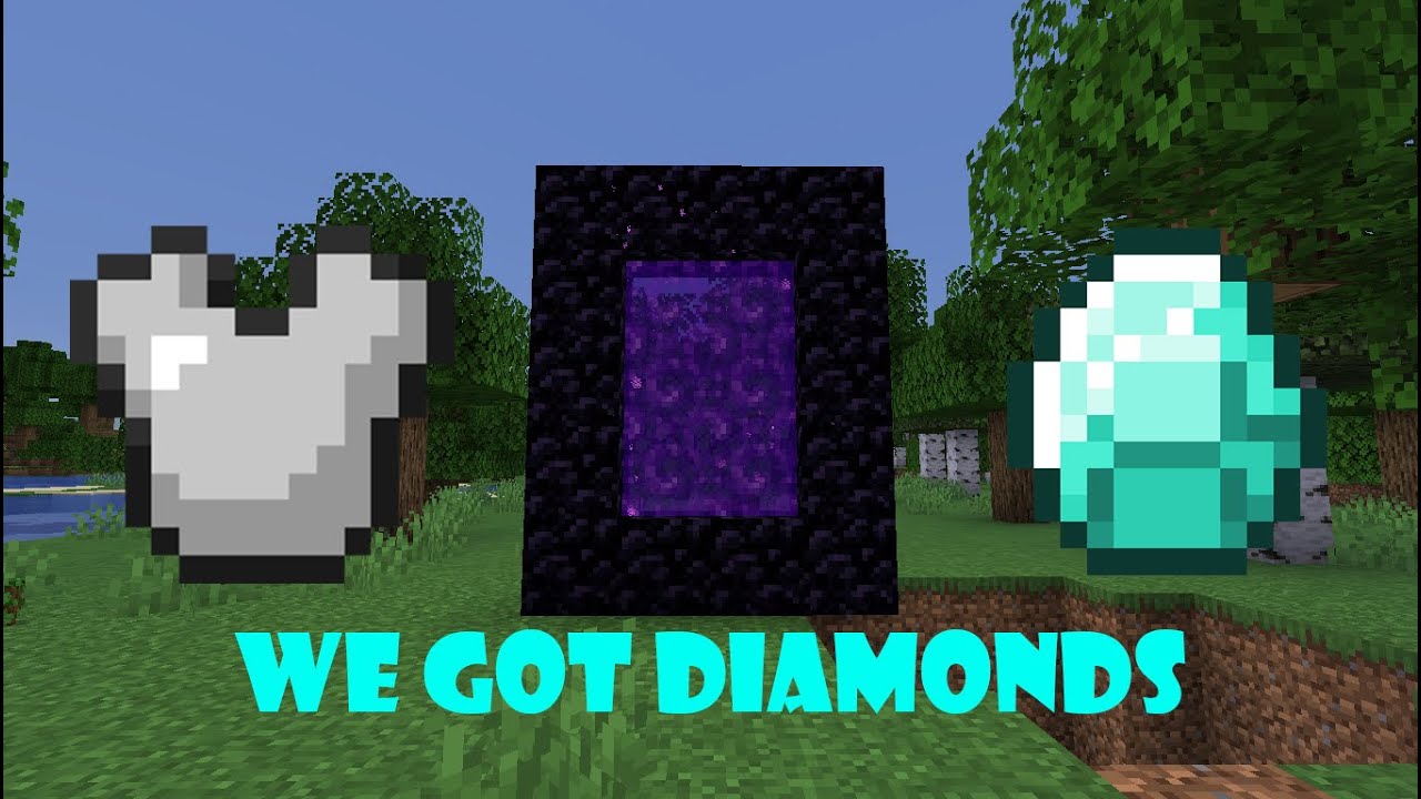 WE GOT DIAMONDS | Minecraft Survival Lets Play - YouTube