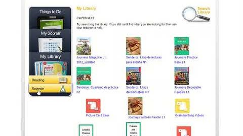 How To Access Science Lesson - ThinkCentral Tutorial