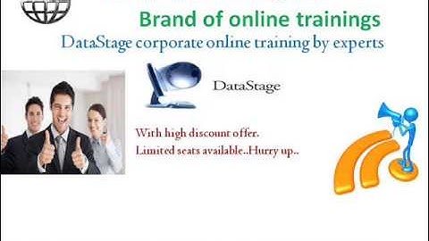 Datastage corporate online  training by experts