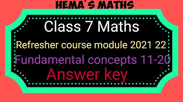 7th maths refresher course 2021 22/fundamental concept 11-20