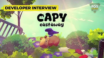 Capy Castaway - Developer Interview - FGS Live From gamescom