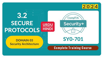 Veilige protocollen - CompTIA Security+ SY0-701 - 3.2
