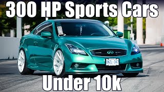 Best 300 HP Sports Cars Under 10k