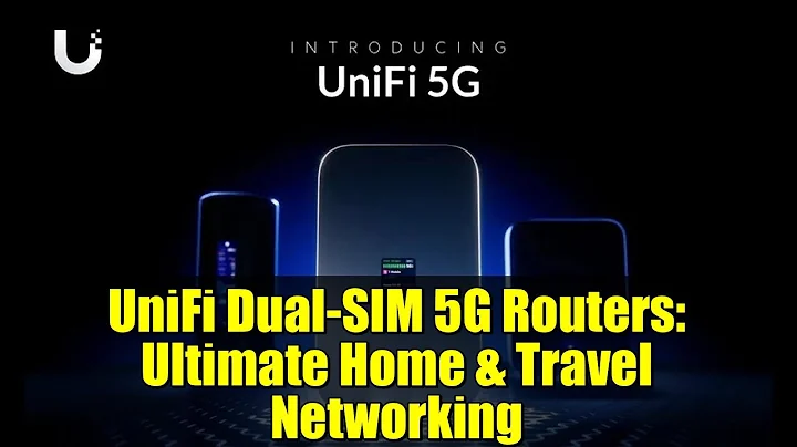 UniFi Dual-SIM 5G Routers: Ultimate Home & Travel Networking