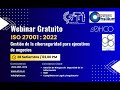 WEBINAR Gestión de la ciberseguridad para ejecutivos de negocios