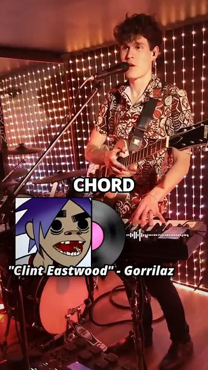 Playing this Gorillaz tune for the first time 🤔