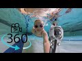 Swimming with a 360 Camera Underwater VUZE XR