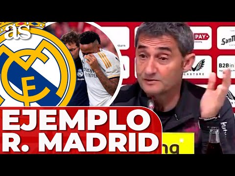 VALVERDE pone de EJEMPLO al REAL MADRID para RESOLVER los PROBLEMAS de PLANTILLA