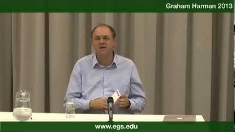 Graham Harman. Speculative Realism. 2013