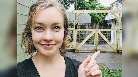 How to Build a Hog wire Fence - Start to Finish!