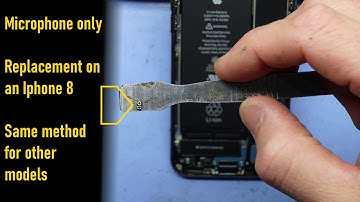Microphone only! replacement on an Iphone 8 (Hotair rework)