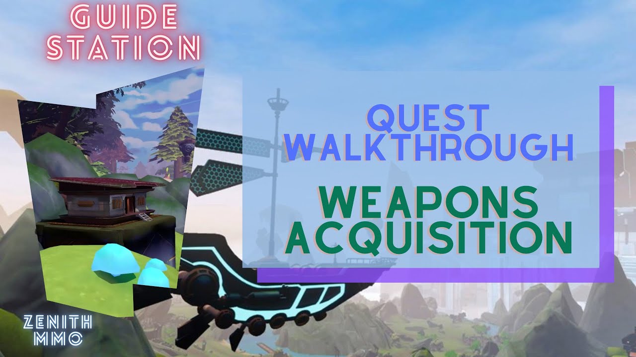 Zenith VR MMO Weapons Acquisition Quest Walkthrough YouTube