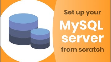 Set up your production MySQL database server from scratch