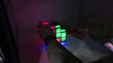 DIY  Colorful Stackable Tetris Lamps LED Night Light