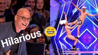 NO CLOTHES ONLY PAN, MEN WITH PAN, DIFFERENT ACT 2018 || GOT TALENT UNIVERSE