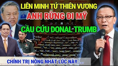 Live: Liên minh tứ đại thiên vương tung đòn Sấm Sét - anh Rừng đi mỹ cầu cứu donald trump