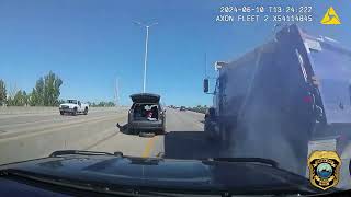 GBPD Reminds Motorists of "Move Over Law" Following a Close Call for Two Officers on I-43