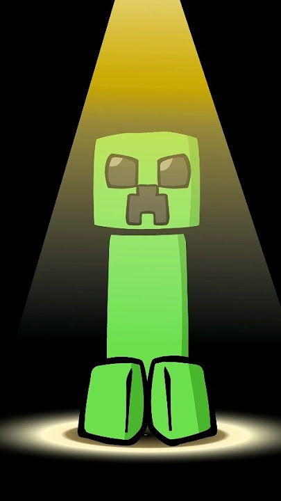 Creeper! aw man! 😂❤️ #minecraft #creeper #cartoon