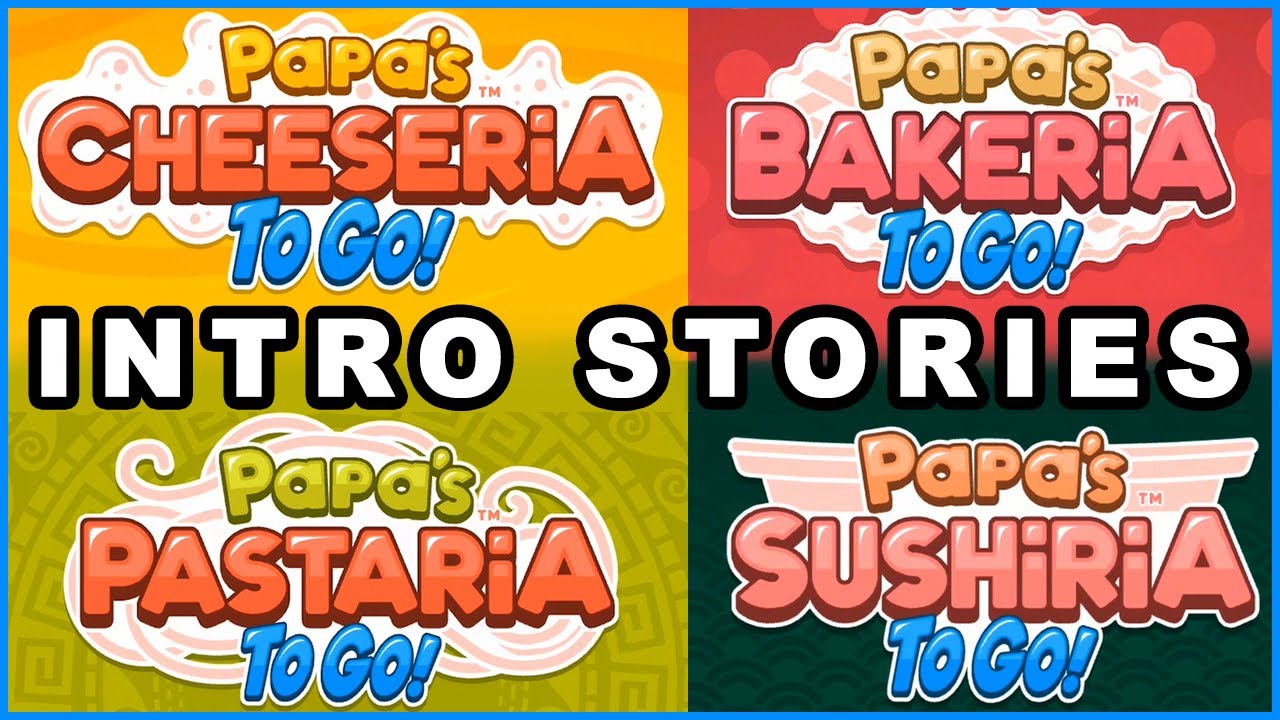 Papa Louie To Go! Intro Stories