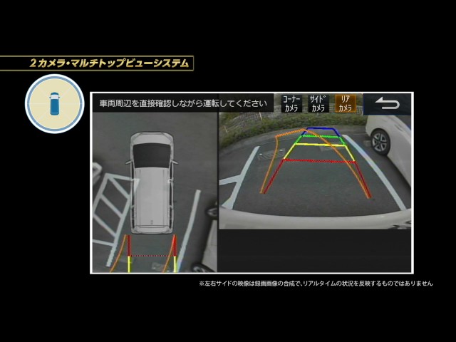 ALPINE マルチビューバックカメラ